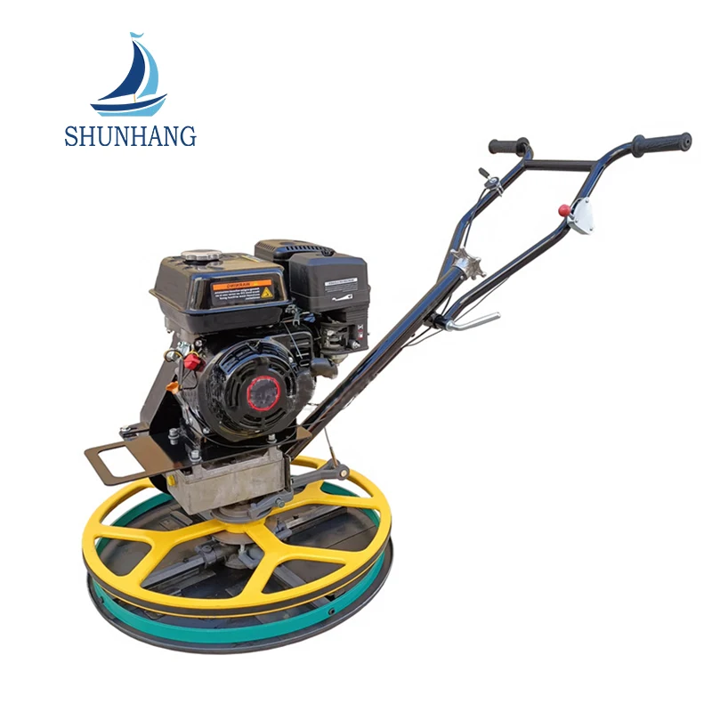 DIA 1000mm Power Trowel 기계 뒤에 걸어갑니다
