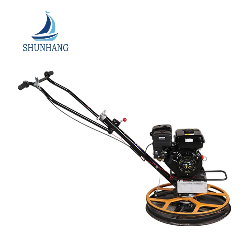 DIA 600mm Power Trowel 기계 뒤에 걸어갑니다